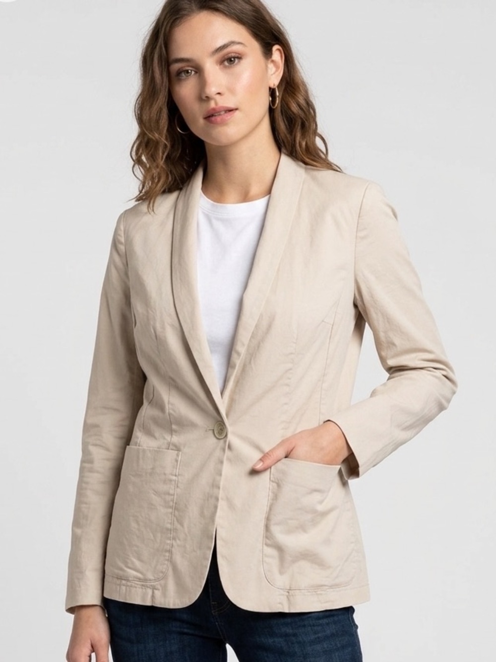 Armani Exchange Beige Blazer
